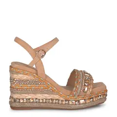 ALMA EN PENA - Sandalia Mujer Beige