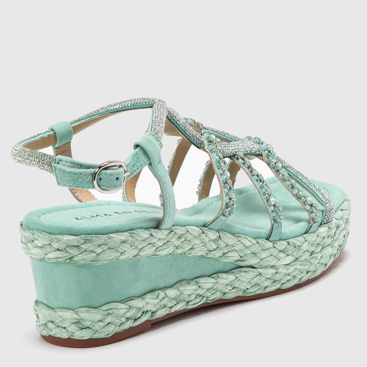 ALMA EN PENA - Sandalia Mujer Azul Alma En Pena