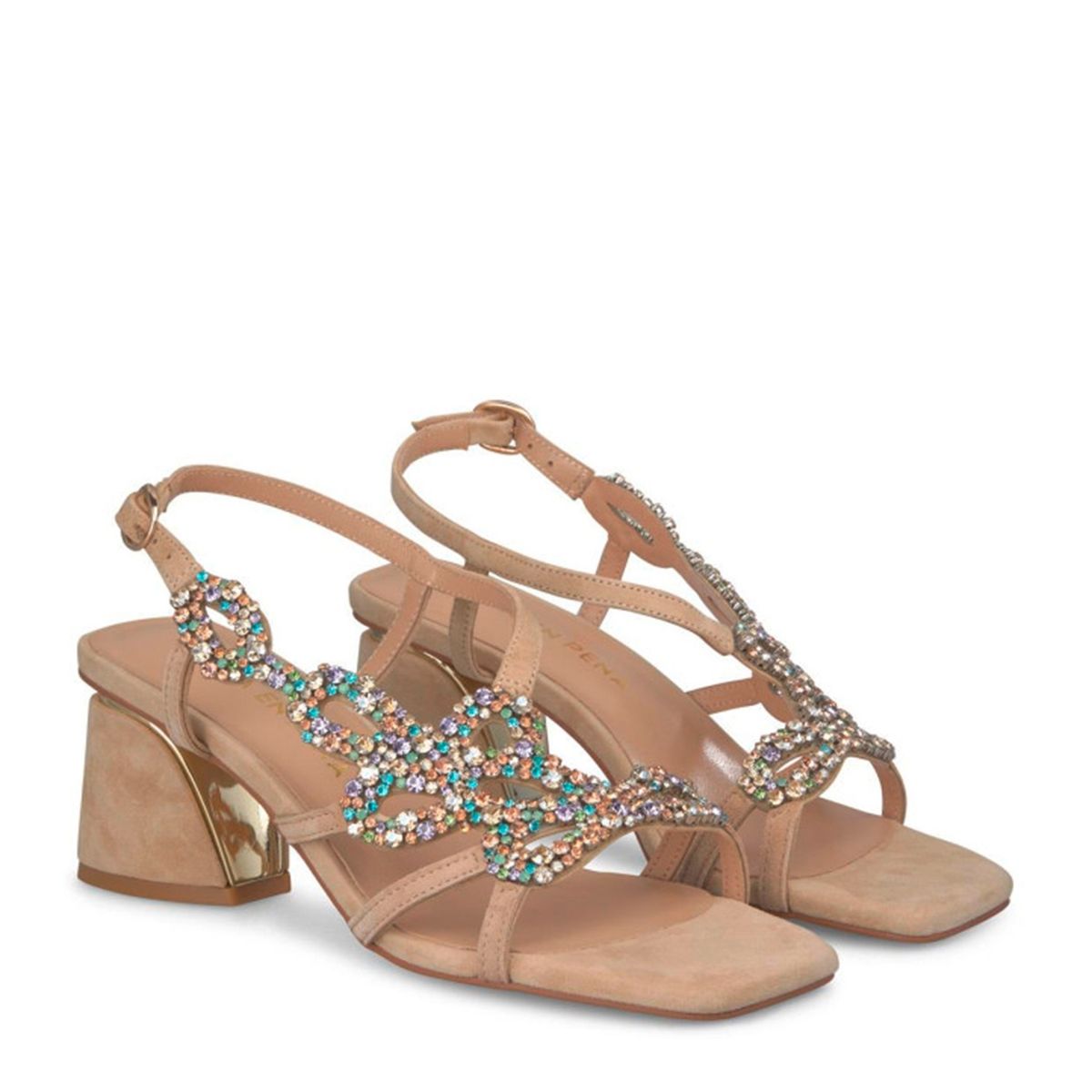 ALMA EN PENA - Sandalia Mujer Cuero Beige Alma En Pena