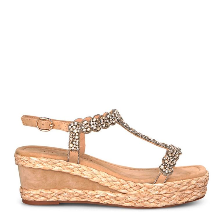 ALMA EN PENA Sandalia Mujer Beige