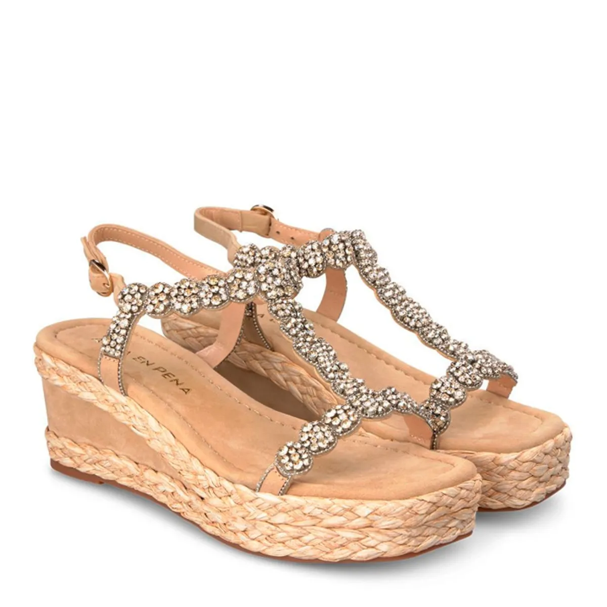 ALMA EN PENA - Sandalia Mujer Beige Alma En Pena