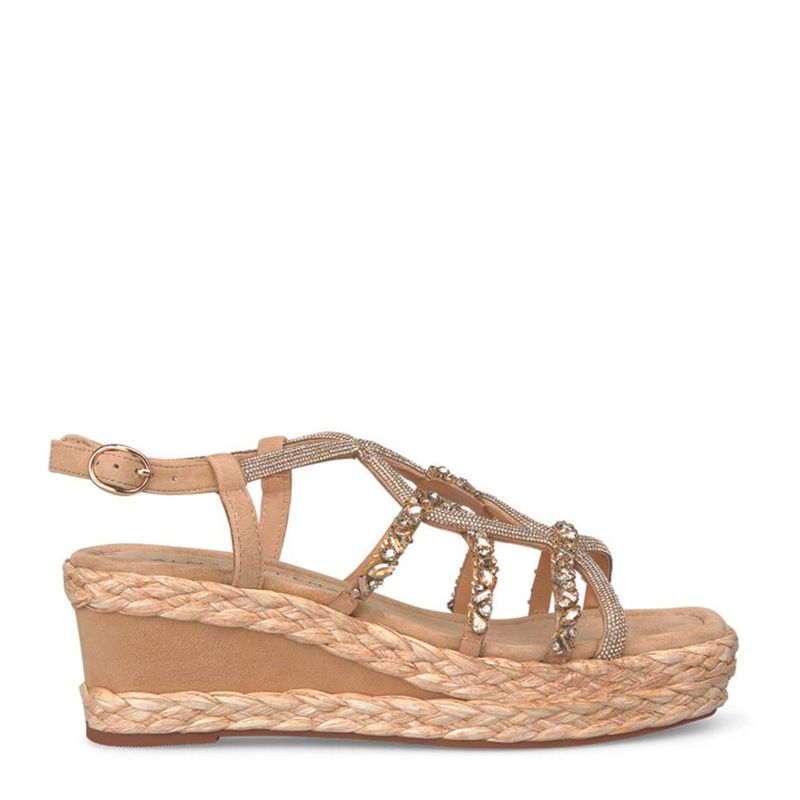 ALMA EN PENA - Sandalia Mujer Beige Alma En Pena