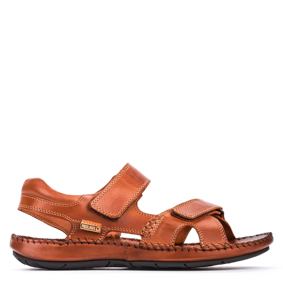 PIKOLINOS - Sandalia Hombre Cuero Café Pikolinos