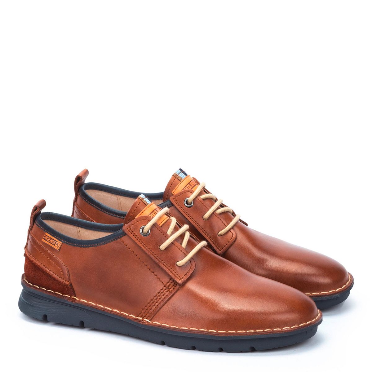 PIKOLINOS - Zapato Casual Hombre Cuero Café Pikolinos