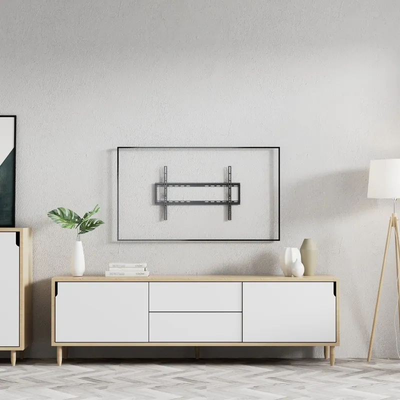 DDESIGN - Soporte TV Ddesign Slim Acero 32-75 Pulgadas