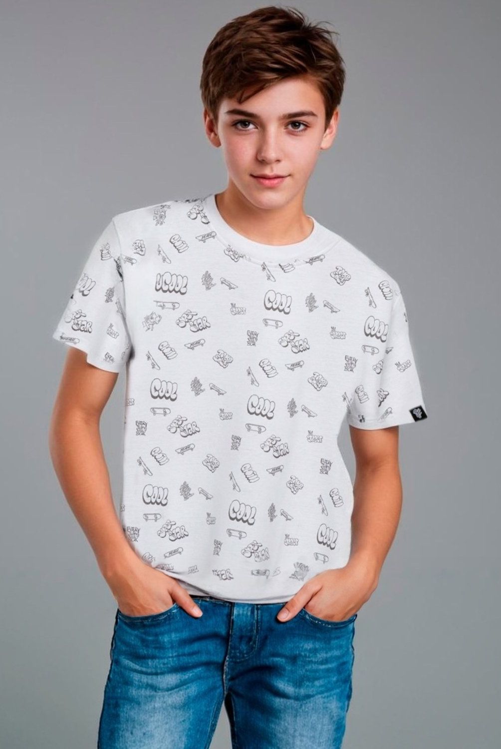 FEDERATION - Polera Niño Algodón Federation