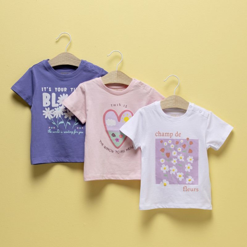YAMP - Polera Bebé Niña Algodón Yamp