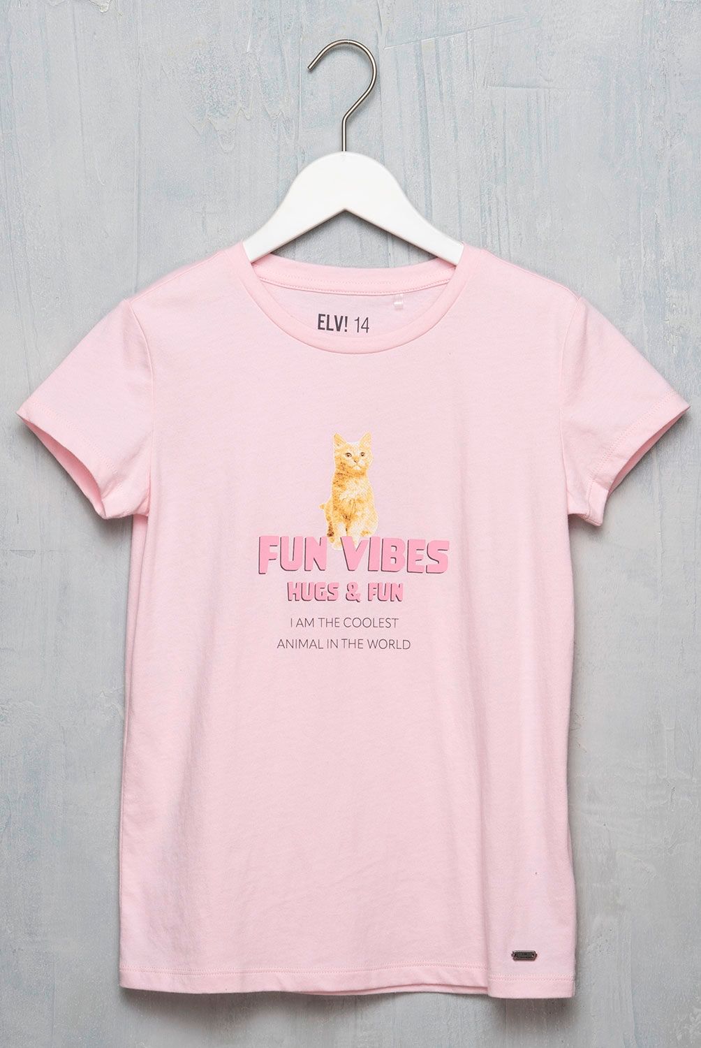 ELEVEN - Polera Manga Corta Algodón Niña Eleven