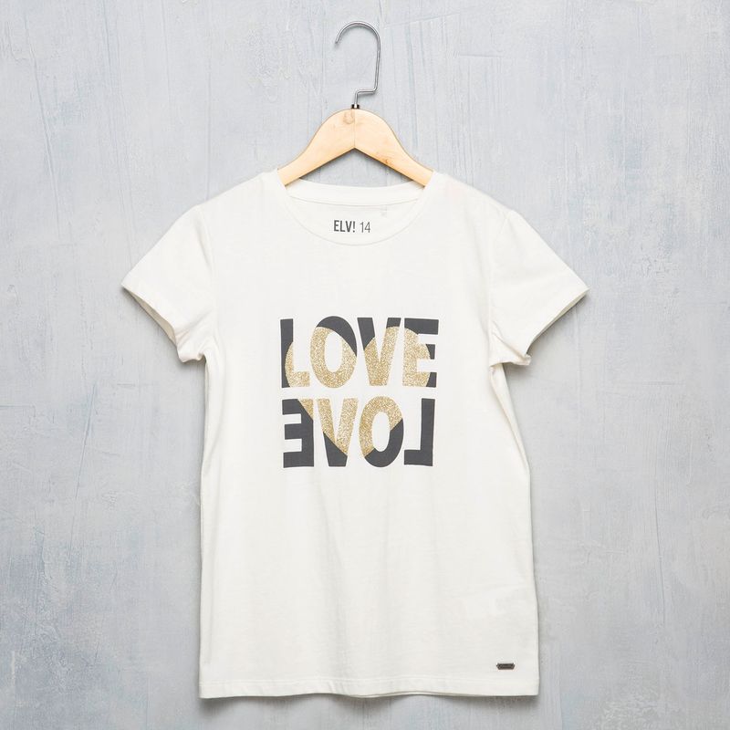 ELEVEN - Polera Manga Corta Algodón Niña Eleven