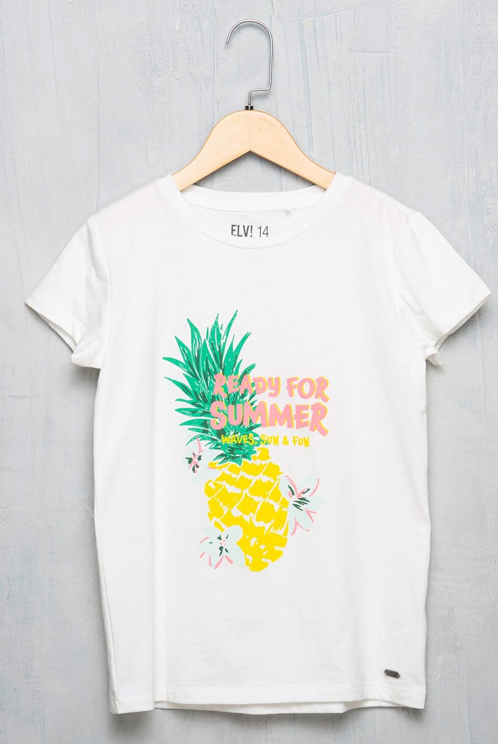 ELEVEN - Polera Manga Corta Algodón Niña Eleven