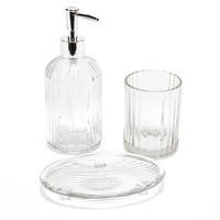 Set de Accesorios de Baño Clear