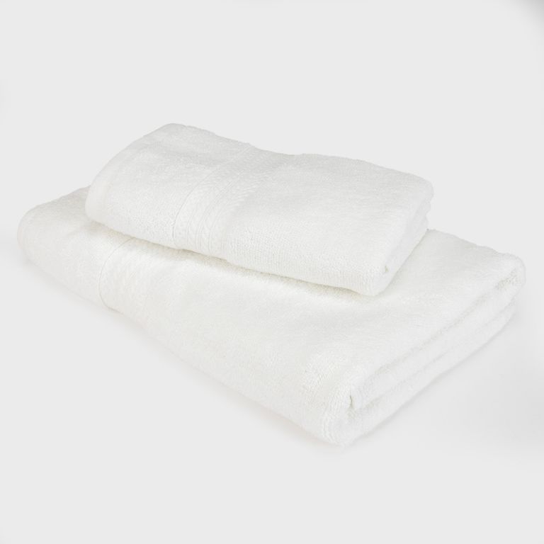 Set de 2 Toallas 100% Algodón 450 Gr