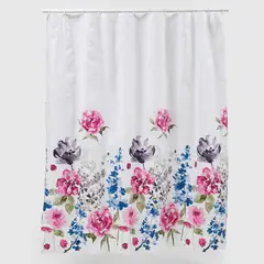 ROBERTA ALLEN - Cortina de Baño Flores PEVA 200x180 cm