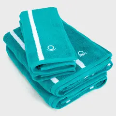 BENETTON - Juego De 4 Toallas (2 Cuerpo/ 2 Mano)