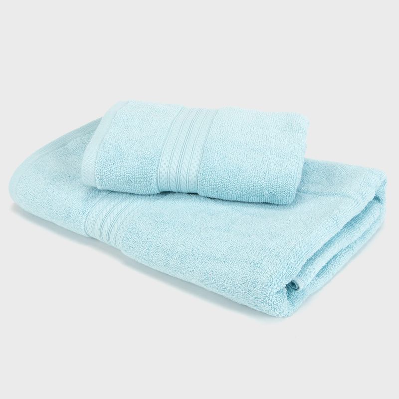 MICA - Set Toallas Mica Algodón 450 gsm Baño y Mano