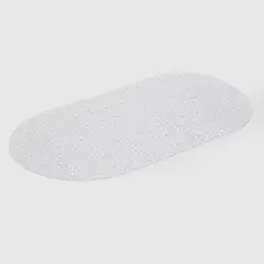 MICA - Piso Antideslizante Ovalado 69x38 cm Blanco