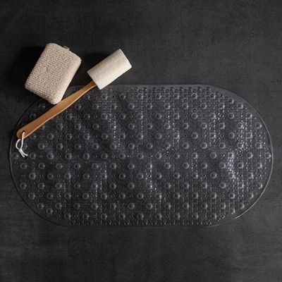 Imagen 2 del producto Piso Antideslizante Ovalado 69x38 cm Blanco