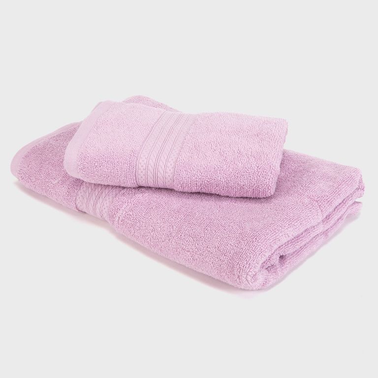 Set de 2 Toallas 100% Algodón 450 Gr