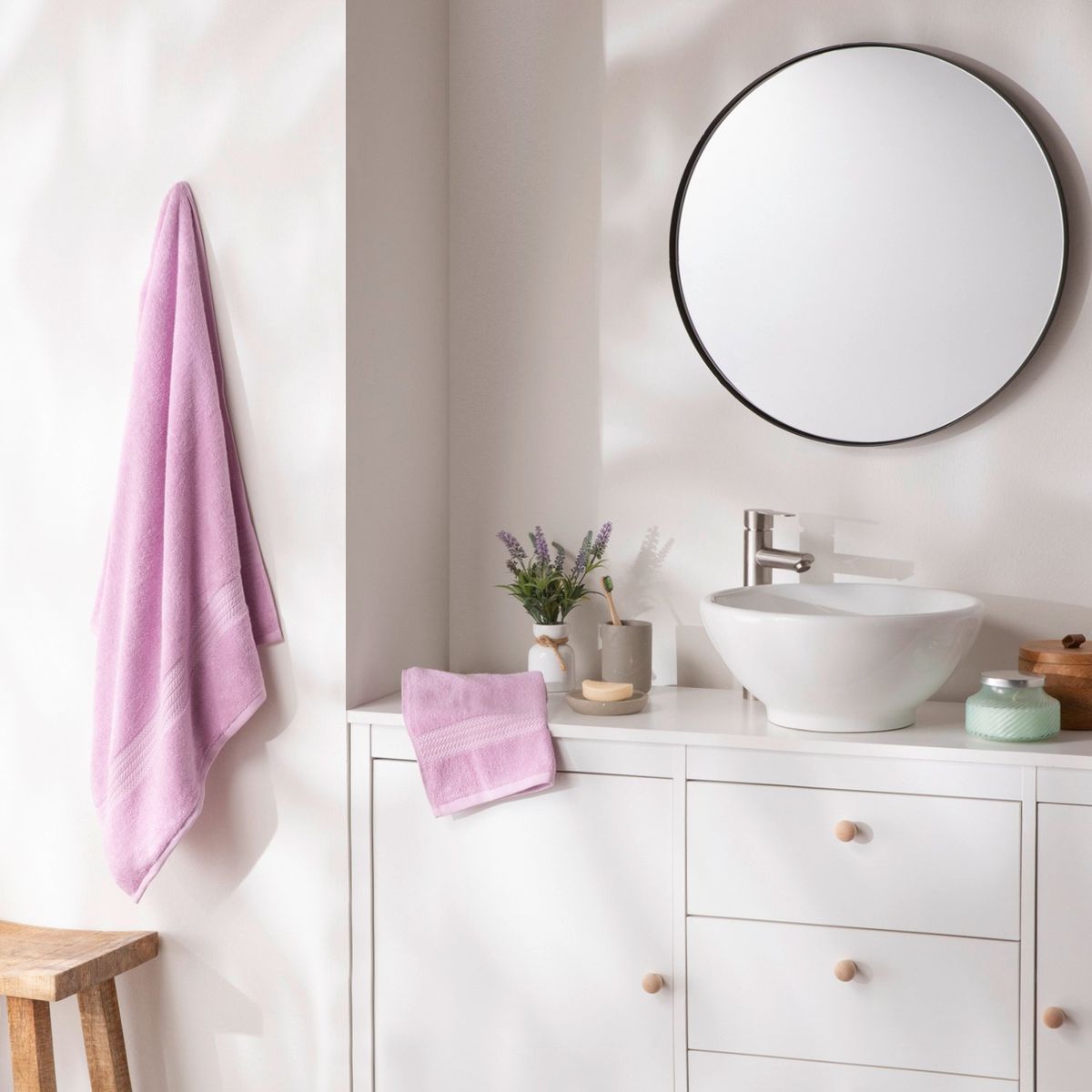 MICA - Juego de Toallas S2 Basic Mica