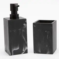 BASEMENT HOME - Set Accesorios Marble Negro