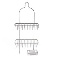 Organizador De Ducha Plateado Para Baño