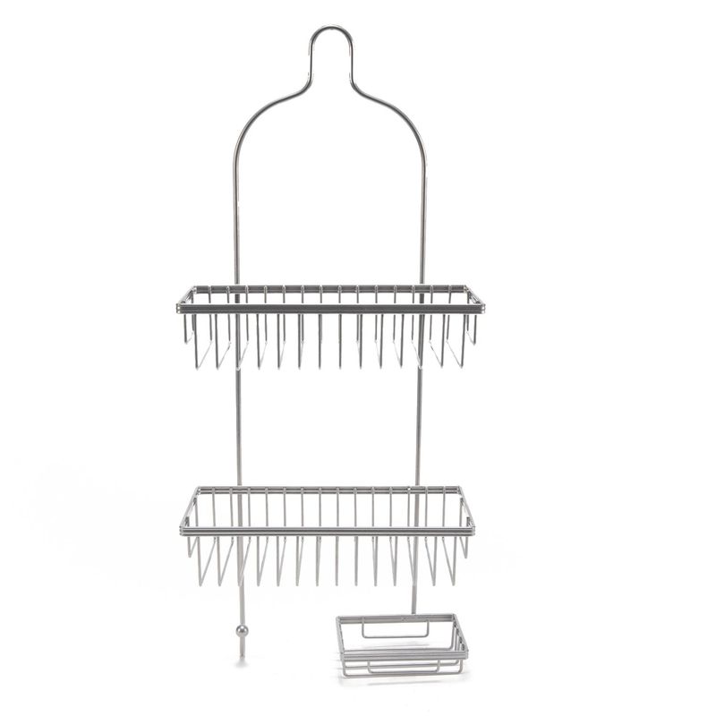 MICA - Organizador de Ducha Mica Acero Plateado
