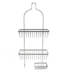 MICA - Organizador Ducha Plateado