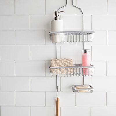 Imagen 2 del producto Organizador De Ducha Plateado Para Baño