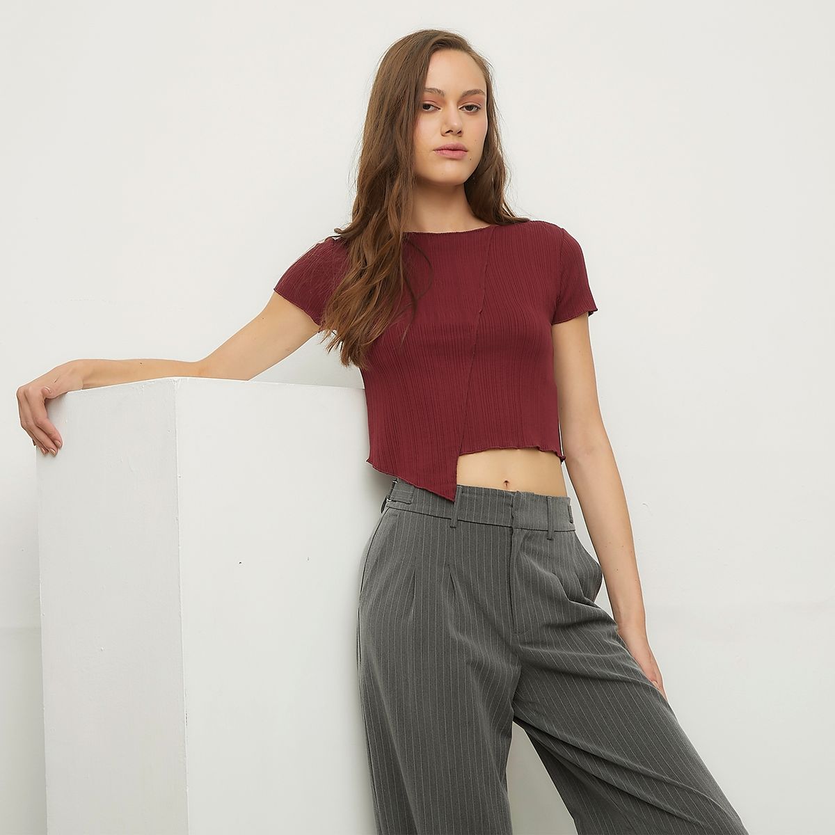 SYBILLA - Polera Manga Corta Mujer Sybilla