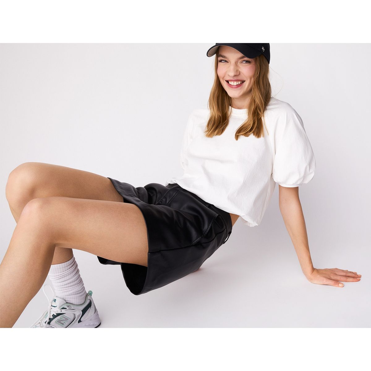 SYBILLA - Blusa Manga Corta Algodón Mujer Sybilla