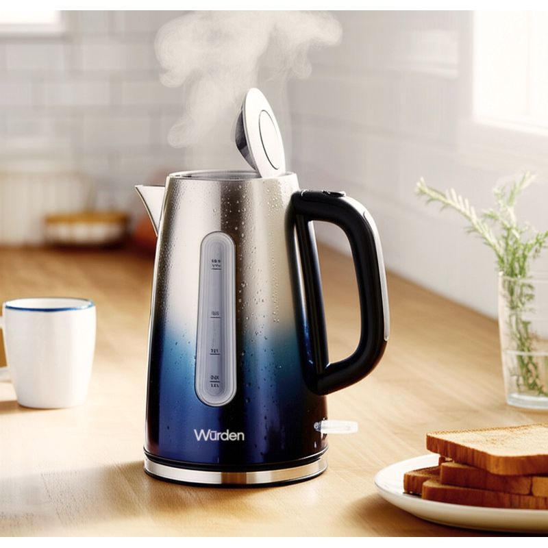 WURDEN - Hervidor Eléctrico Wurden Acero Inoxidable 1.7 L