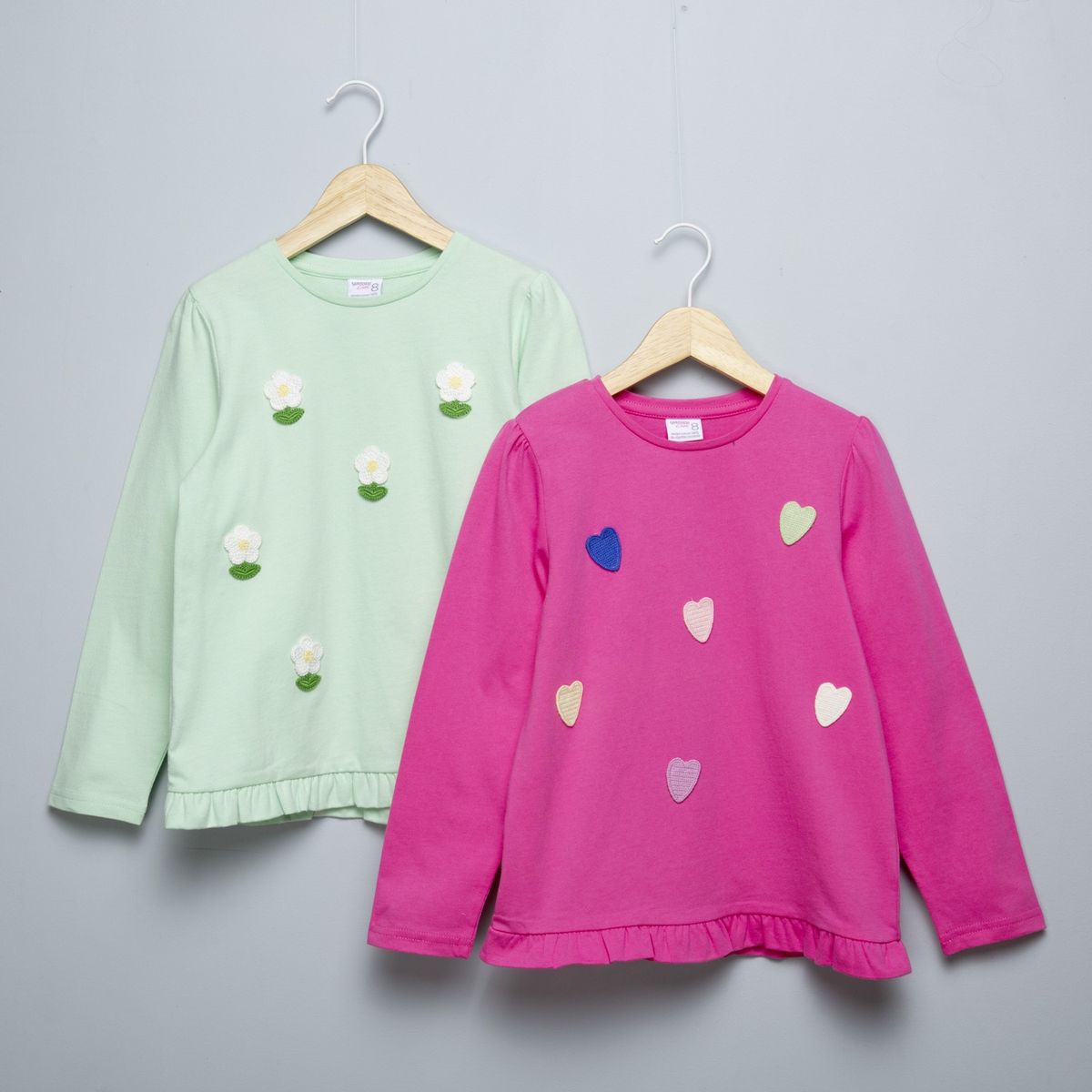 YAMP - Pack 2 Poleras Niña Algodón Yamp