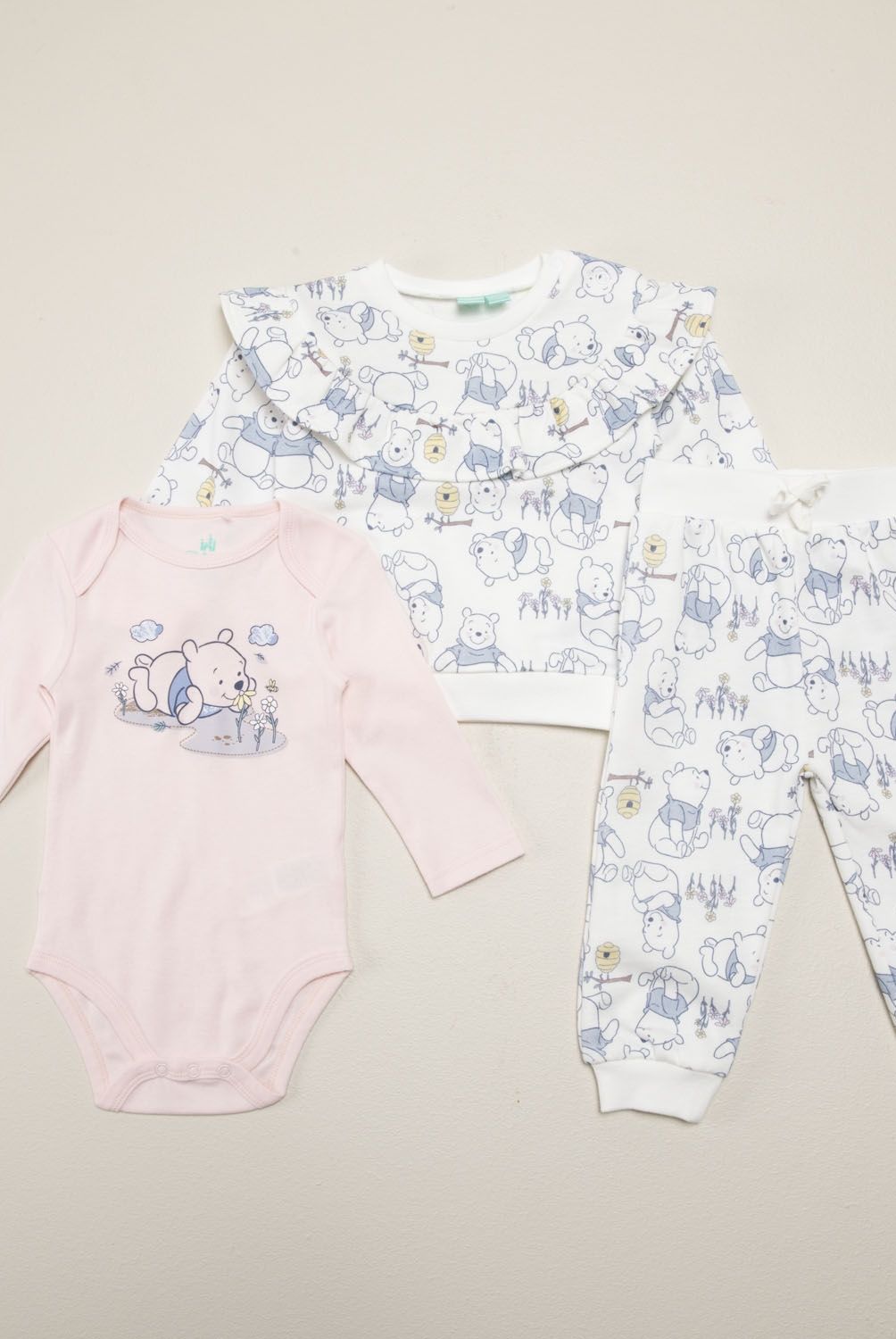 WINNIE THE POOH - Conjunto Bebé Niña Algodón Winnie The Pooh