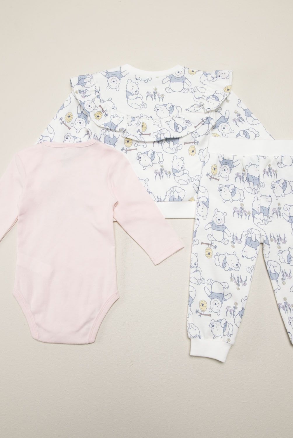 WINNIE THE POOH - Conjunto Bebé Niña Algodón Winnie The Pooh