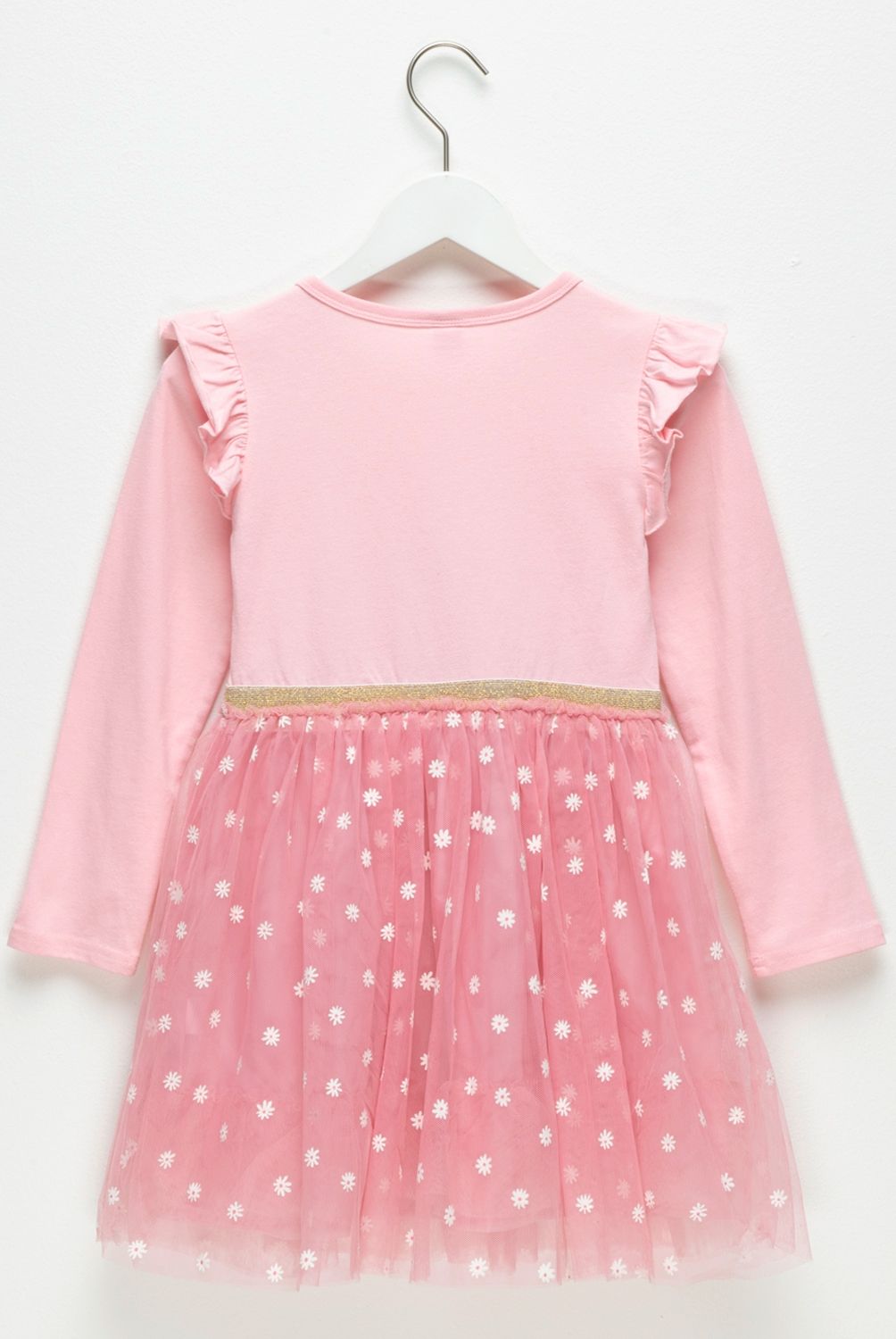 YAMP - Vestido Niña Polialgodón Con Accesorio Yamp