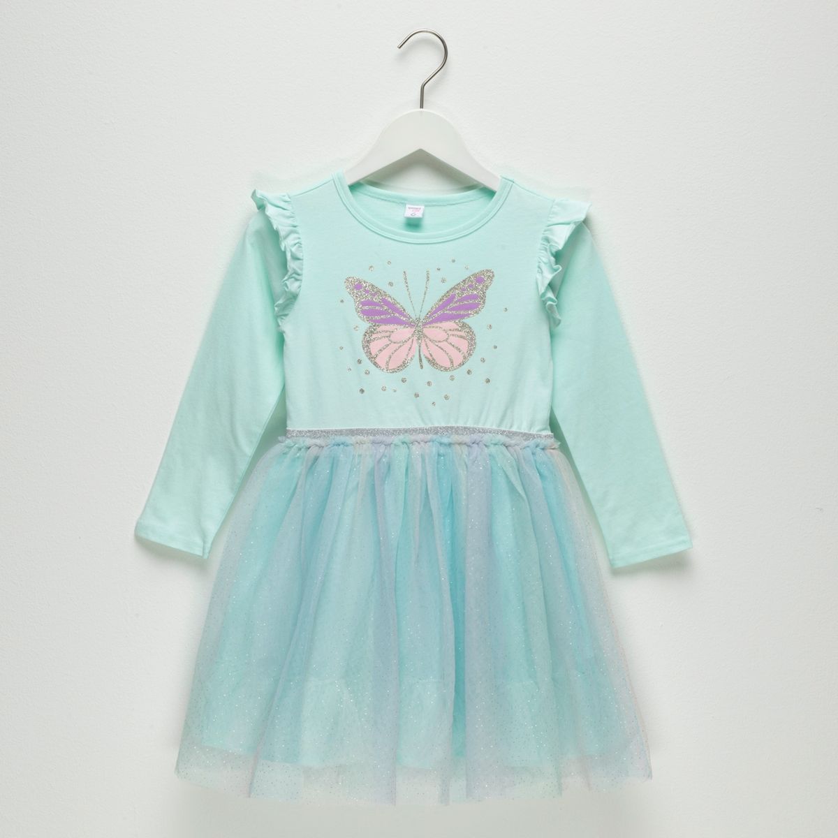 YAMP - Vestido Niña Polialgodón Con Accesorio Yamp