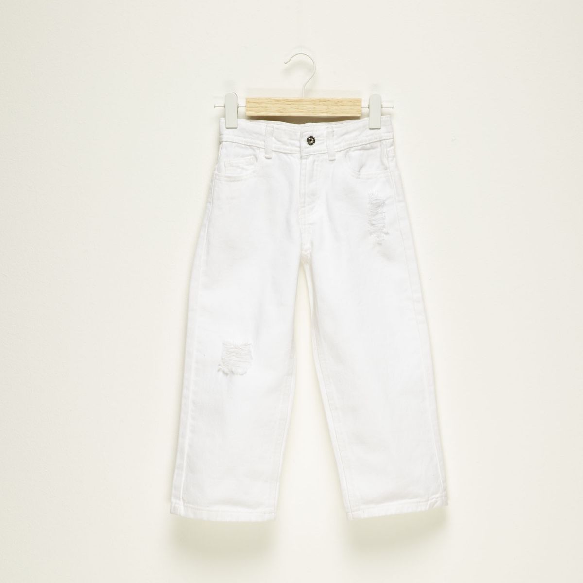 YAMP - Jeans Niña Denim Recto Roturas Yamp