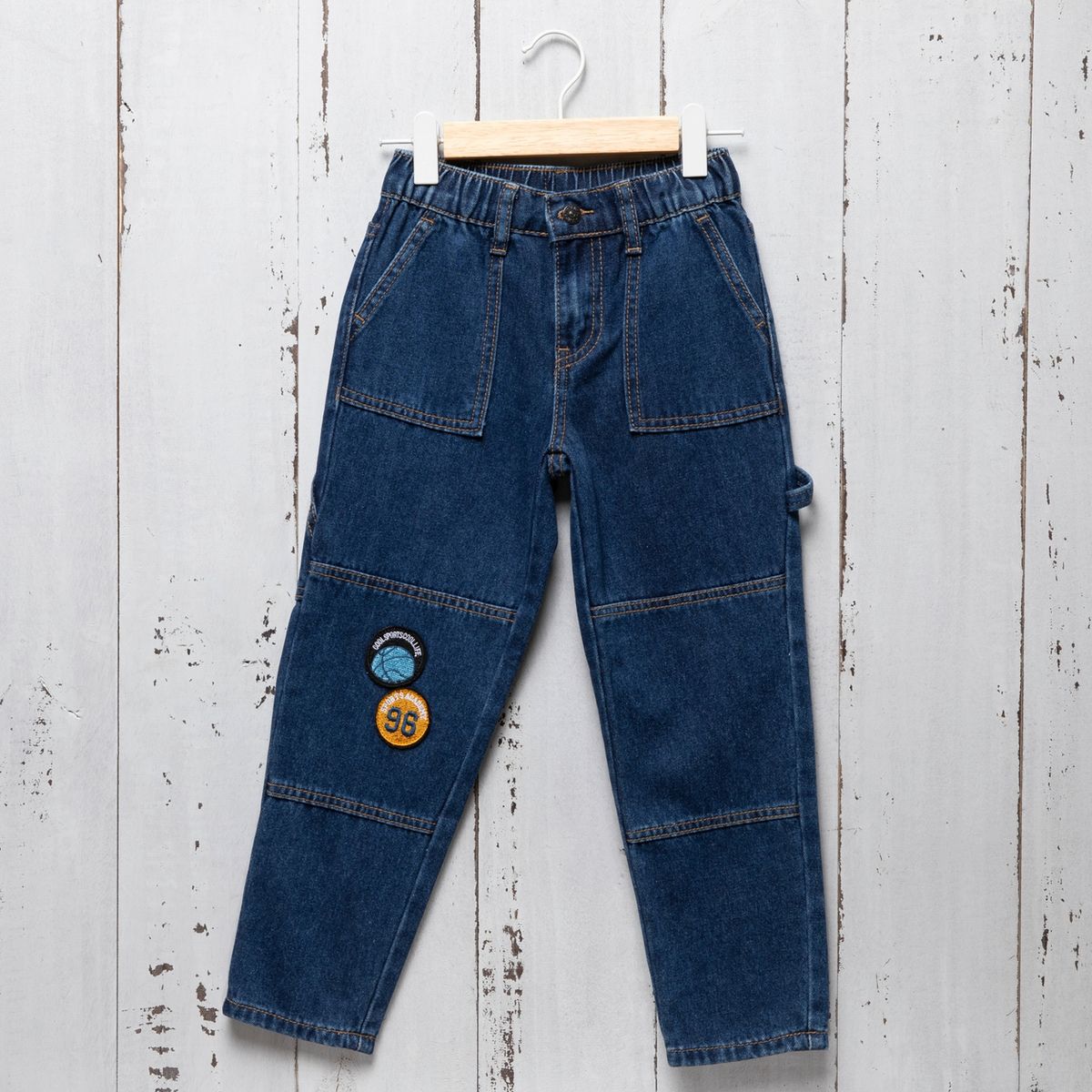 YAMP - Jeans Niño Denim Cintura Elásticada Yamp