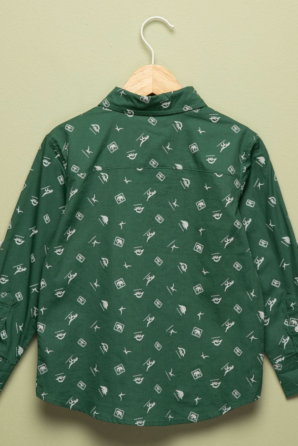 YAMP - Camisa Niño Algodón Manga Remangable Yamp