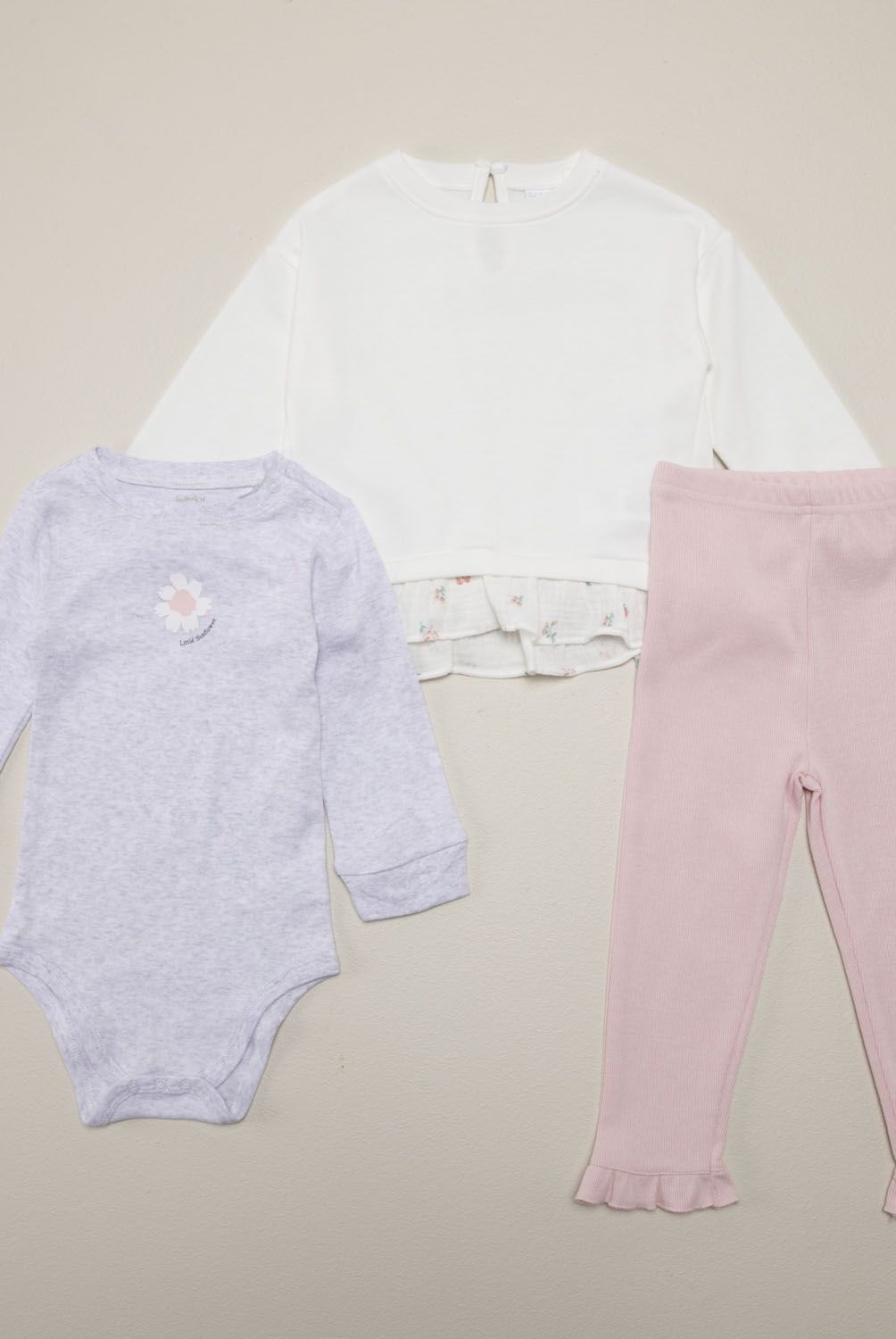 YAMP - Conjunto Bebé Niña Algodón Yamp