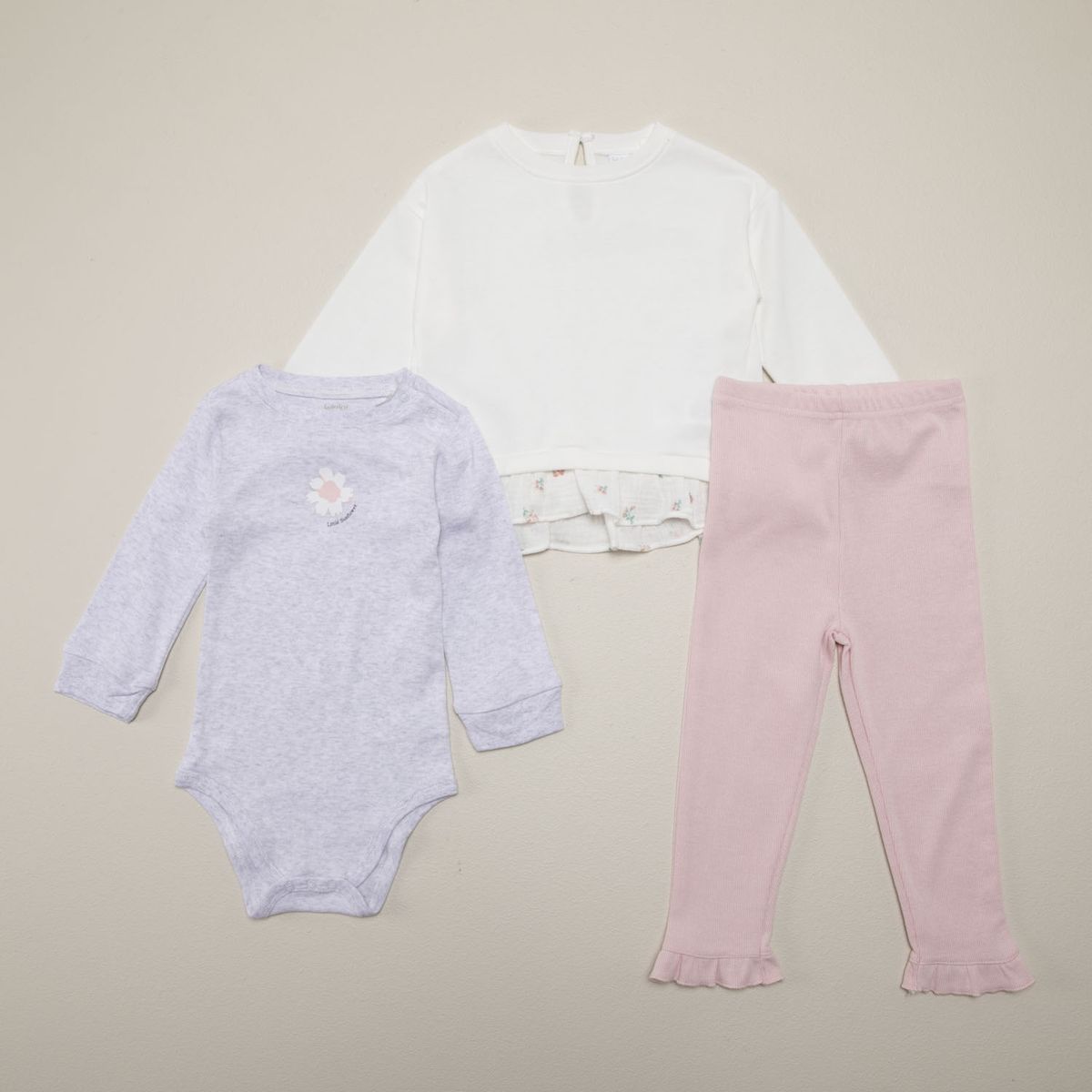 YAMP - Conjunto Bebé Niña Algodón Yamp