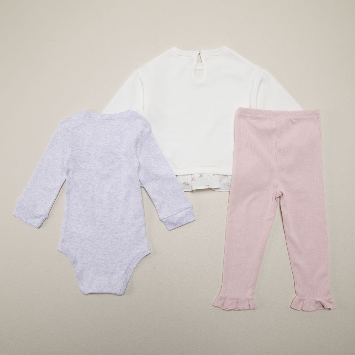 YAMP - Conjunto Bebé Niña Algodón Yamp