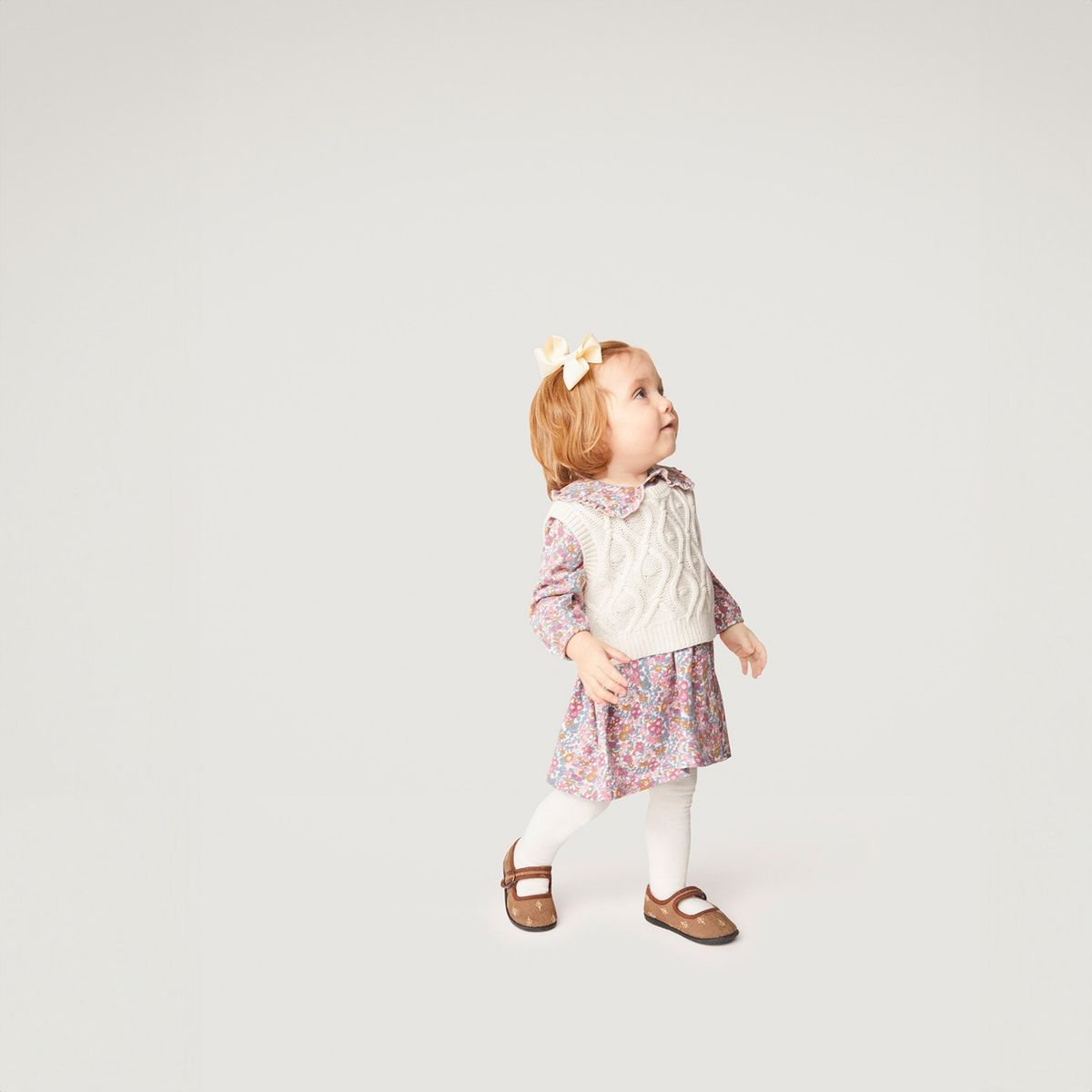 YAMP - Conjunto Vestido Más Sweater Bebé Niña Yamp