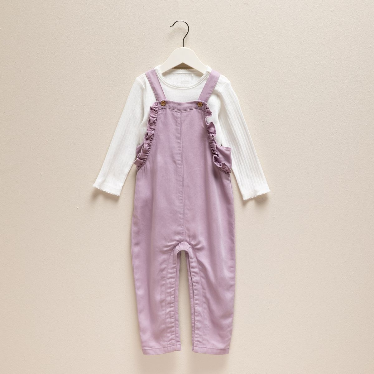 YAMP - Conjunto Jardinera Más Body Bebé Niña Yamp