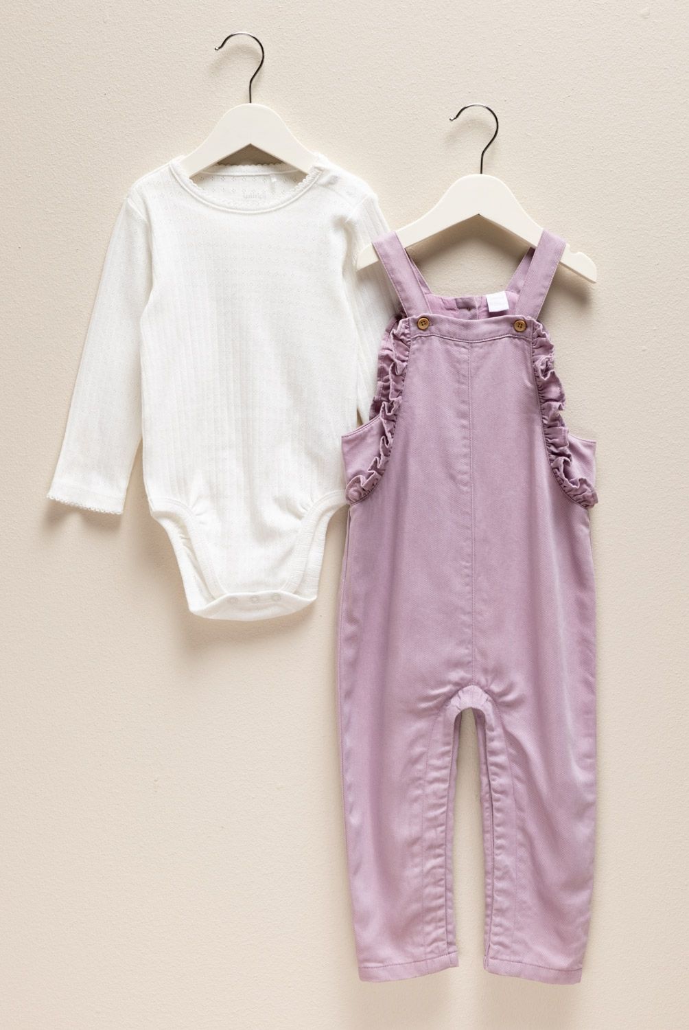 YAMP - Conjunto Jardinera Más Body Bebé Niña Yamp