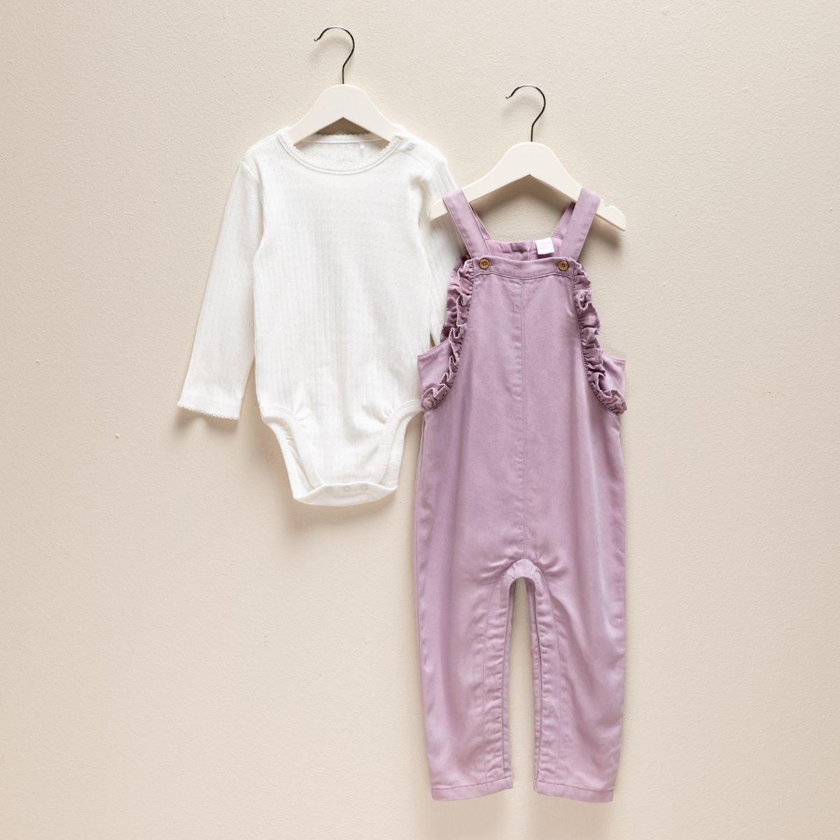 YAMP - Conjunto Jardinera Más Body Bebé Niña Yamp