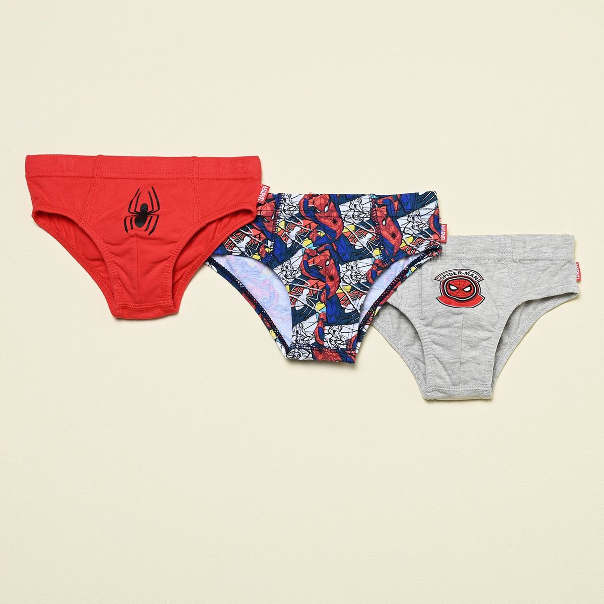 SPIDER MAN - Pack De 3 Calzoncillos Niño Spider-Man