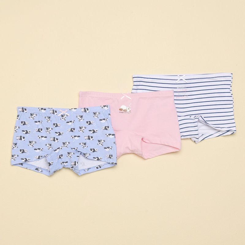 YAMP - Pack de 3 Calzones Algodón Estampados Yamp Niña