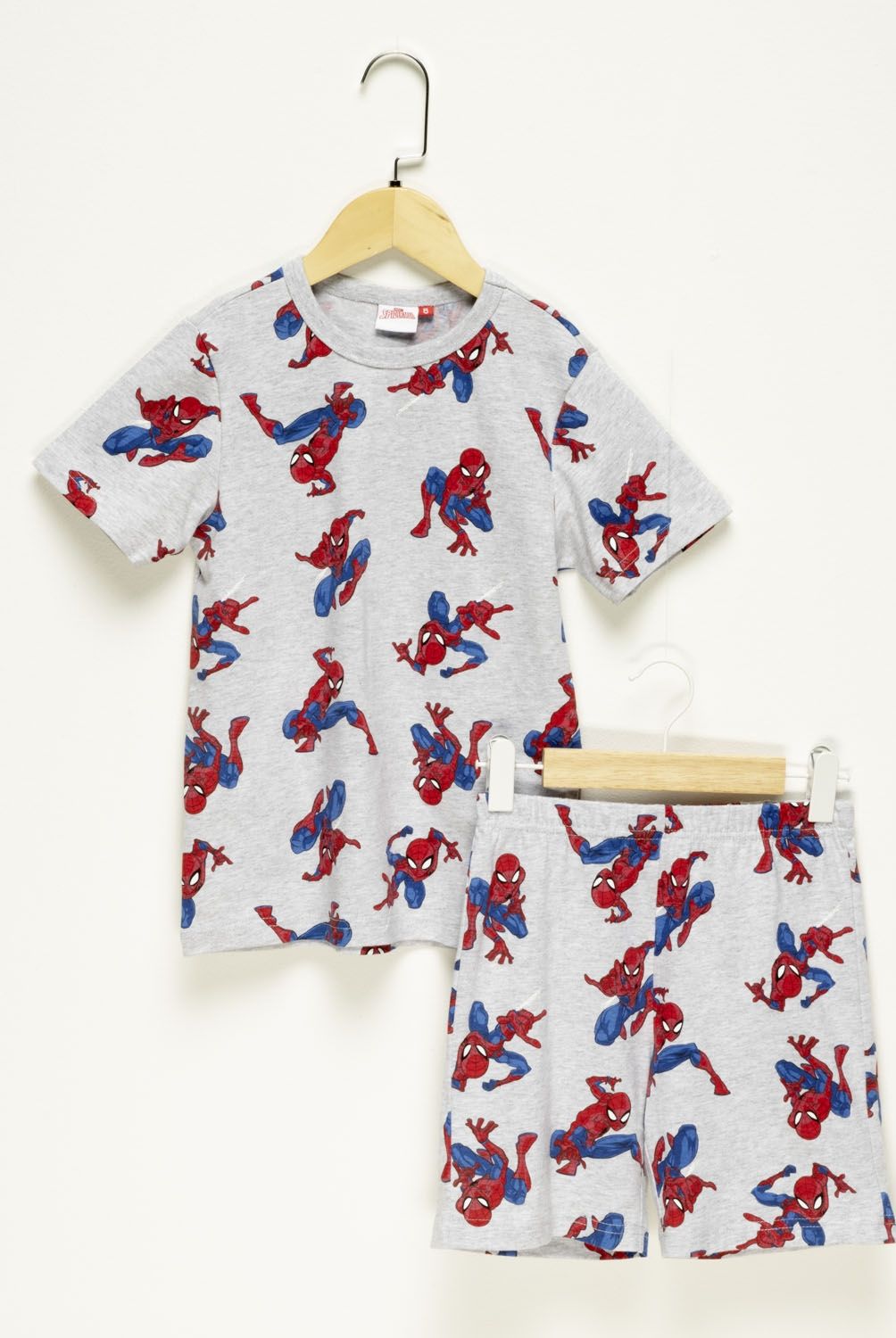 MARVEL - Pijama Niño Algodón Spider Man Marvel