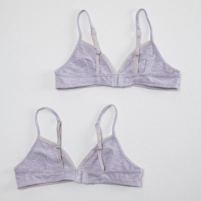 Imagen 2 del producto Pack 2 Sostenes Niña Algodón Diseño Print Sin Arco